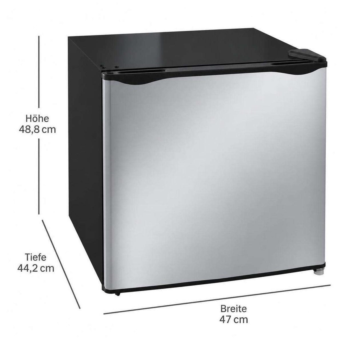ZESHOP 47x44,2x48,8 cm 35 L 5 Stufen -14 bis -24℃ Mini Gefrierschrank (-, 48,80 cm hoch)