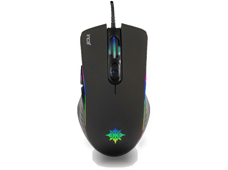 Inca IMG-GT15 Makrolu RGB Siyah Oyuncu Mouse