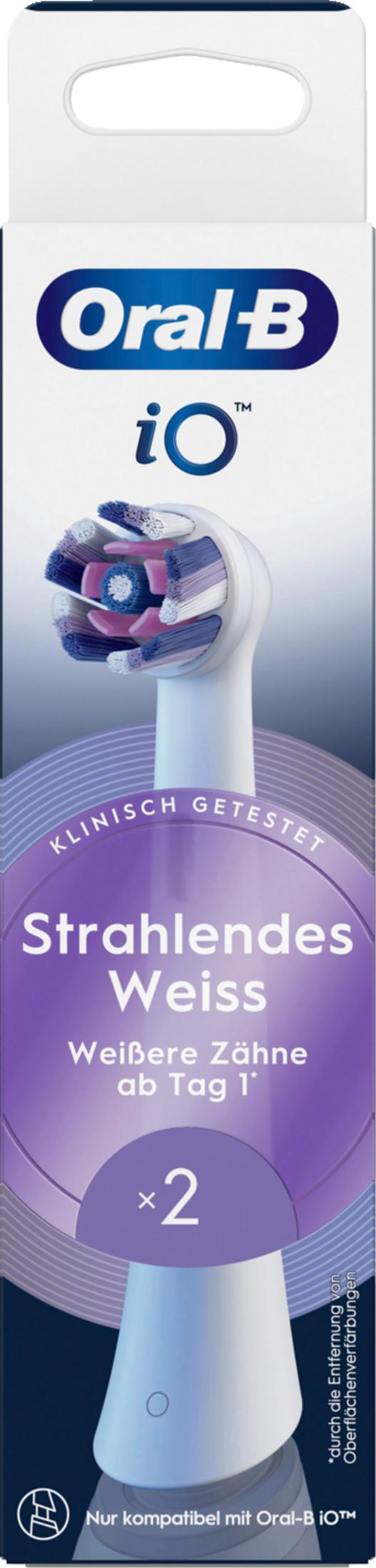 ORAL-B iO Strahlendes Weiss Aufsteckbürsten