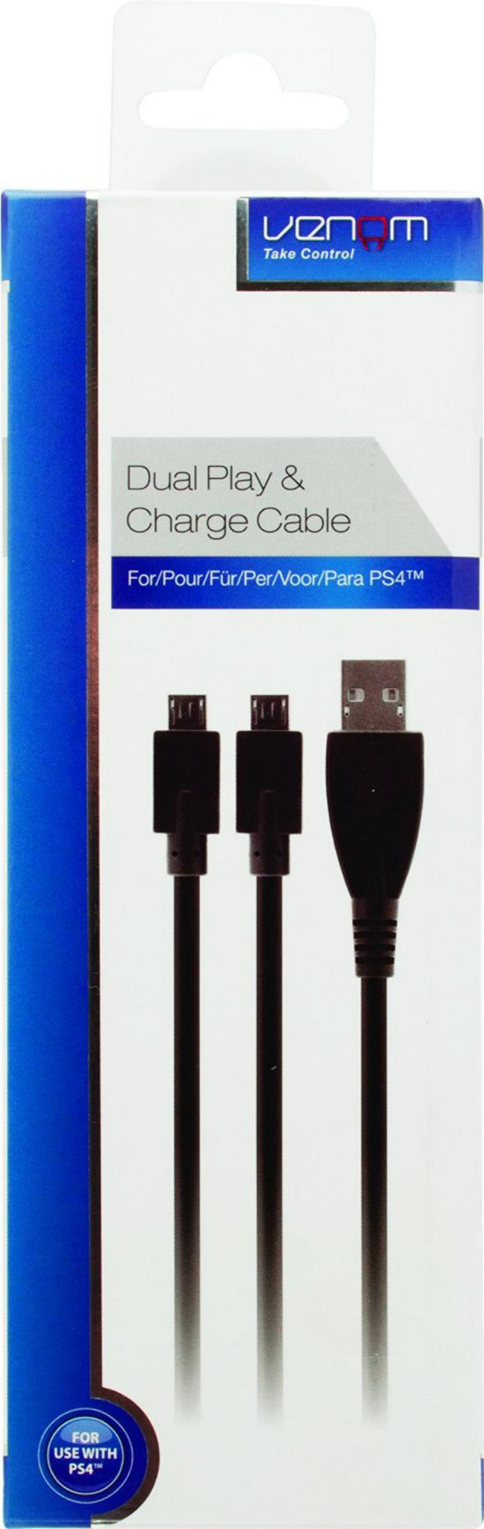 VENOM VS2794 PS4 DUAL PLAY & CHARGE CABLE 3M USB Kabel | MediaMarkt