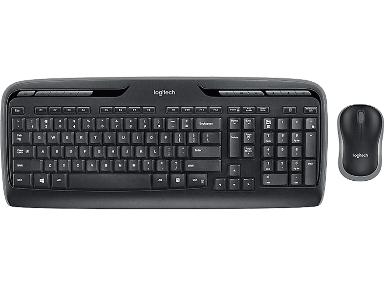 LOGITECH MK330 Kablosuz Klavye ve Mouse Seti Siyah