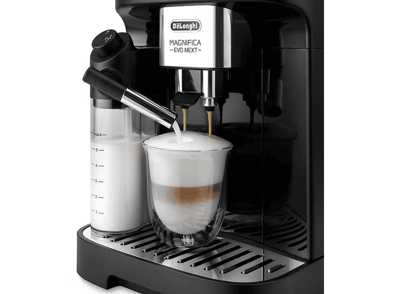 DeLonghi Magnifica EVO ブラック Máquina espresso | DELONGHI Magnifica Evo Next, 15 bar, 1450 W, 2