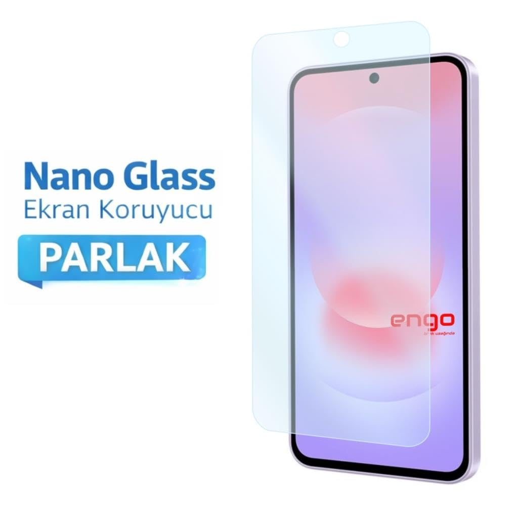 Akıllı telefon için parlak nano cam ekran koruyucu.