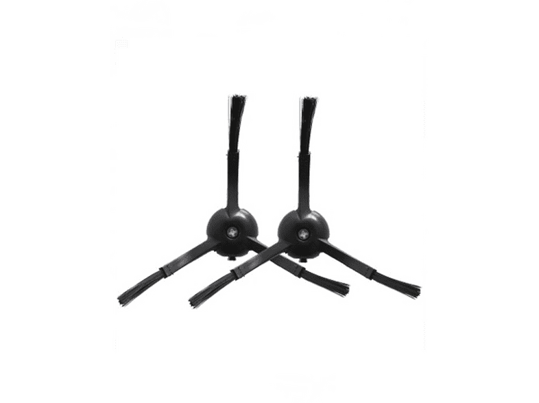ROVEXA Roborock QRevo Uyumlu 2 Adet Siyah Yan Fırça