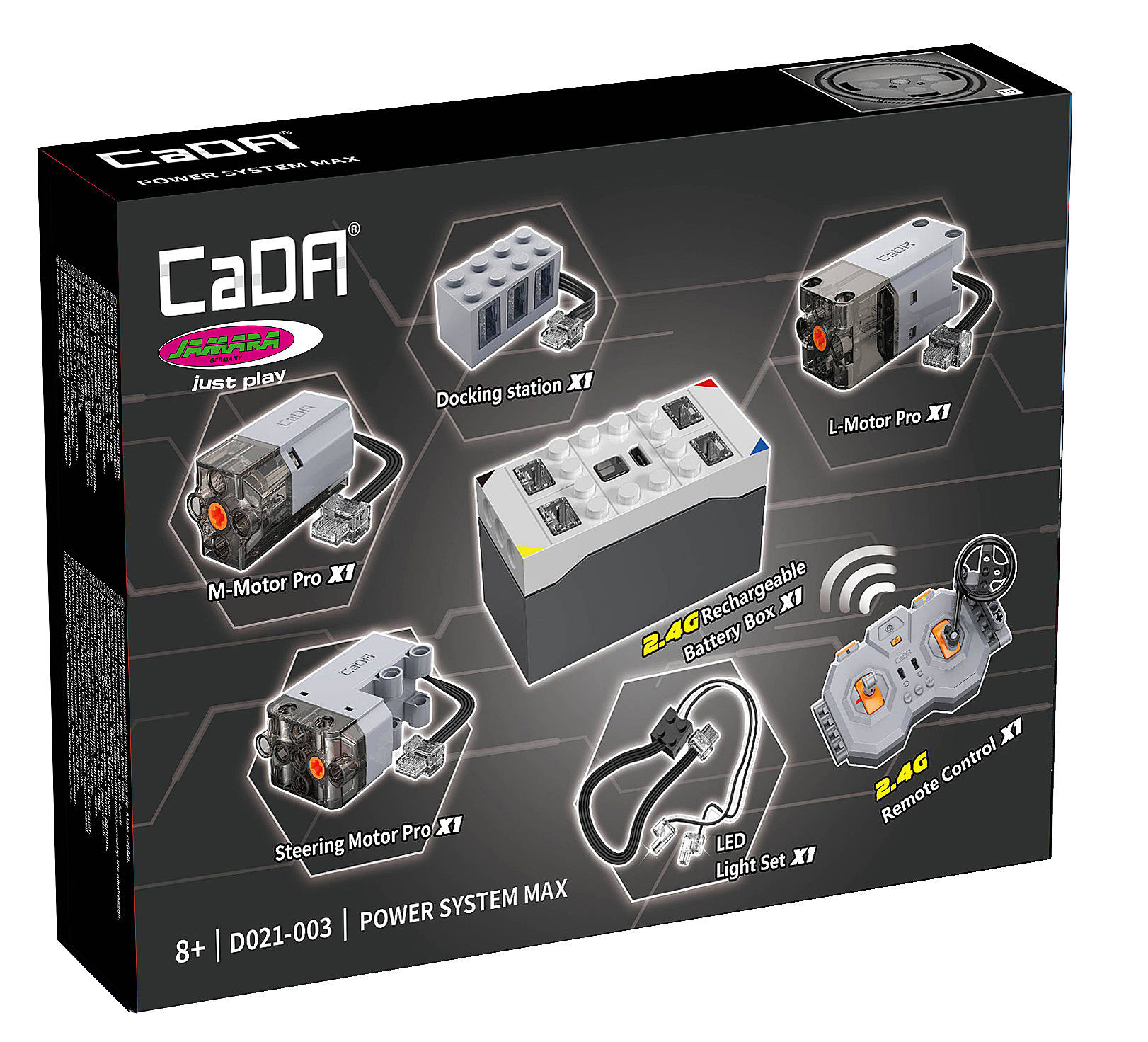 JAMARA CaDA Power System Max Bricks Klemmbausteine-Set | MediaMarkt