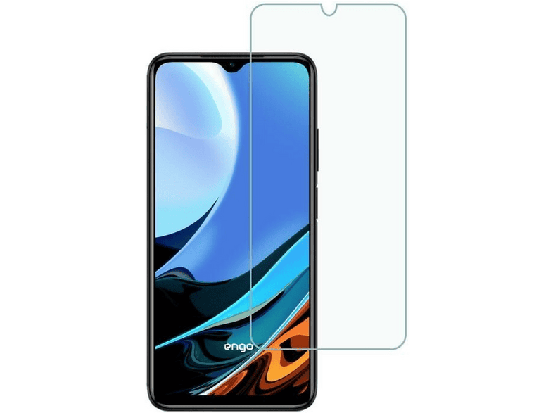 ENGO Xiaomi Redmi 9T İle Uyumlu 9H Kırılmaz Esnek Nano Cam HD Ekran Koruyucu