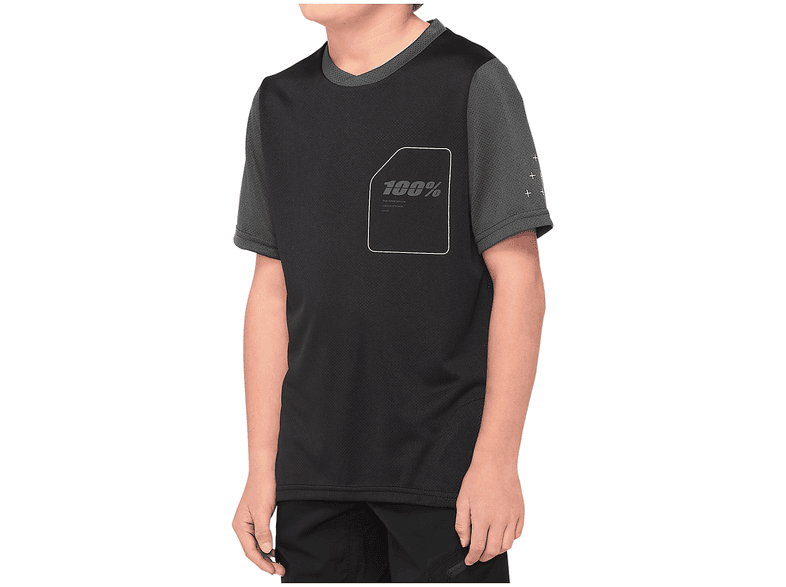 100% Ridecamp Youth Short Sleeve SCHWARZ, Herren | MediaMarkt