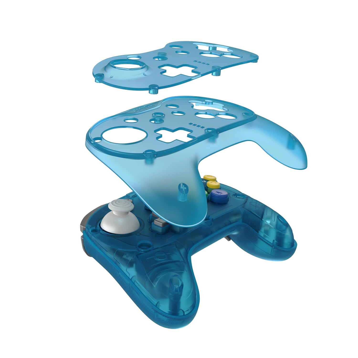Pad RETRO FIGHTERS Brawler64 Pro Series Niebieski