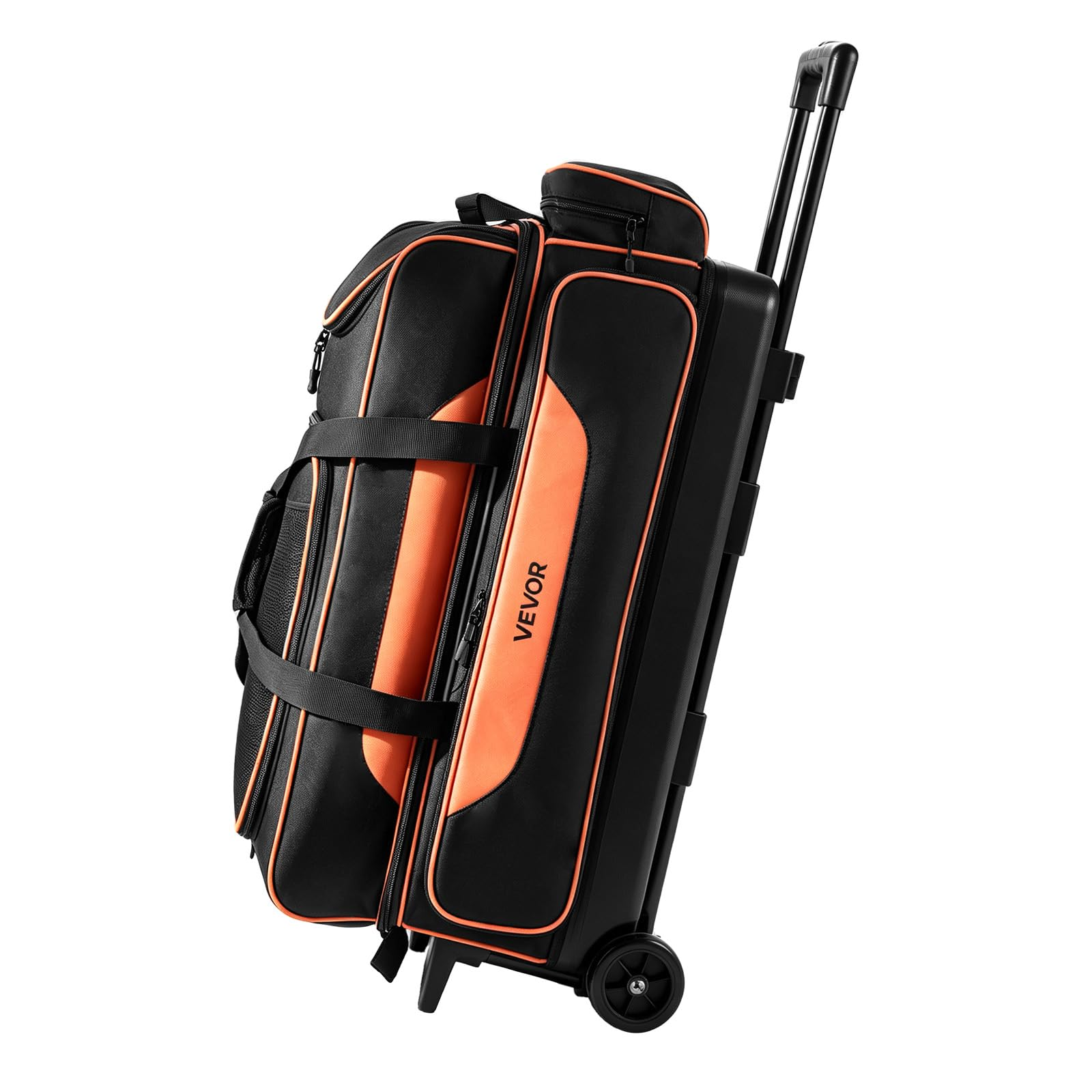 VEVOR ZL-YDB-0186-2 Schwarz+orange, 3 Ball Bowling Bag black+orange ...