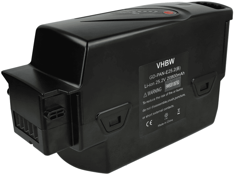 VHBW 36578 Li-Ion Akku, Li-Ion, 25.2 Volt, 20800 mAh | MediaMarkt