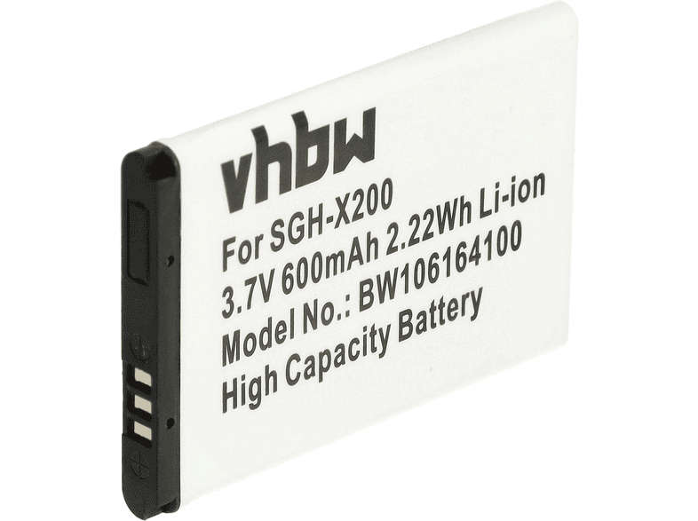 VHBW 02325 Li-Ion Akku, Li-Ion, 3.7 Volt, 600 mAh | MediaMarkt