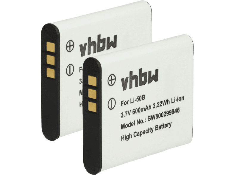 VHBW 40369 Li-Ion Akku, Li-Ion, 3.7 Volt, 600 mAh | MediaMarkt