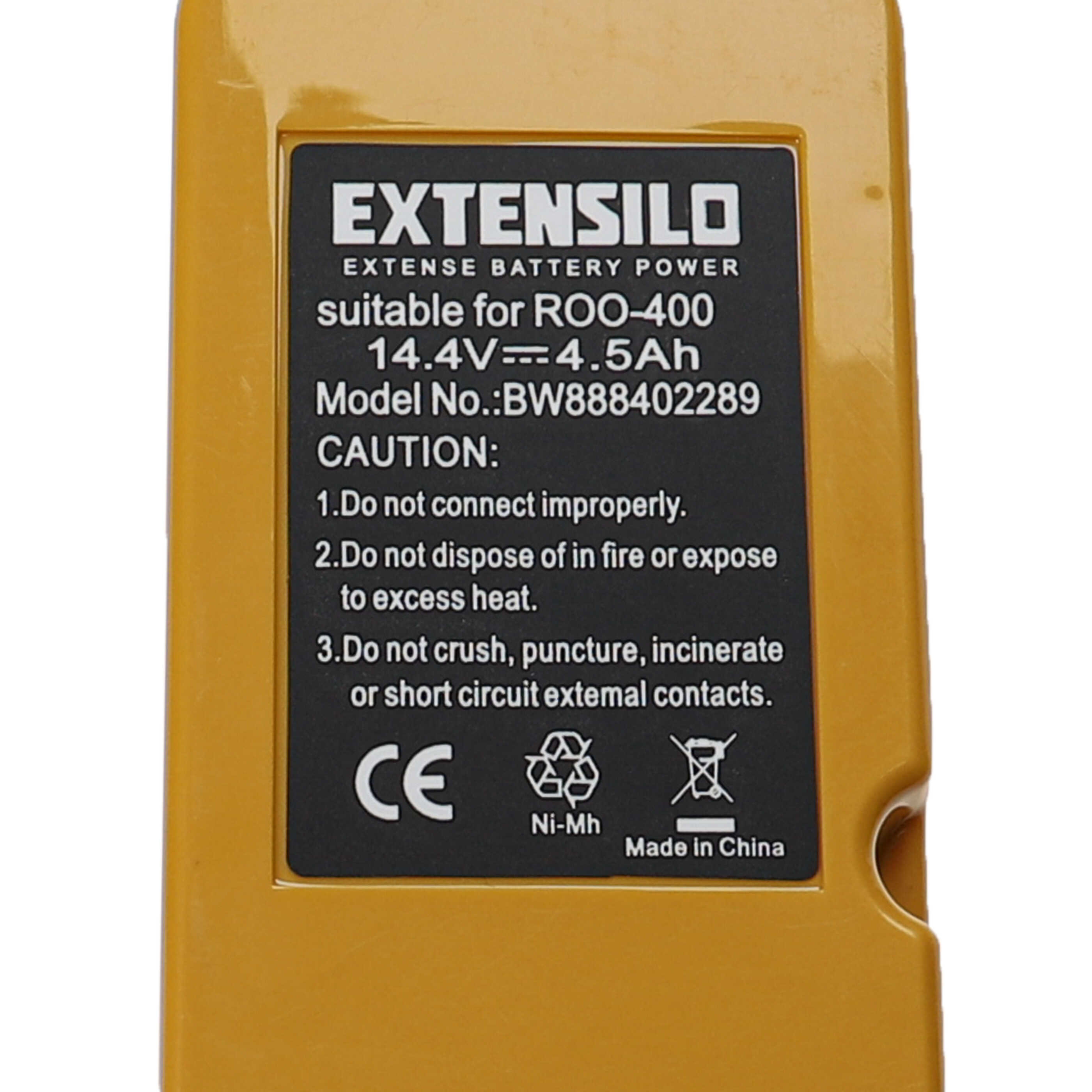 EXTENSILO 14501 NiMH Akku, NiMH, 14.4 Volt, 4500 mAh | MediaMarkt