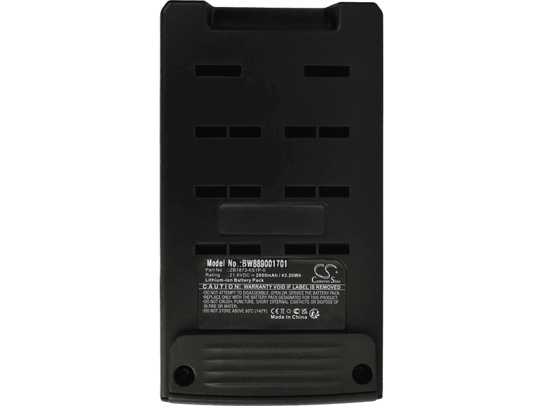 VHBW 00446 Li-Ion Akku, Li-Ion, 21.6 Volt, 2000 mAh | MediaMarkt