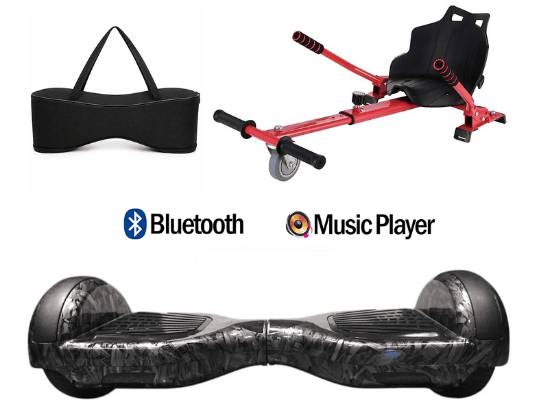 CITYMATE D27 Elektrikli Kaykay Scooter Akıllı Denge + HoverKart + Çanta Extrem Paket Hoverboard