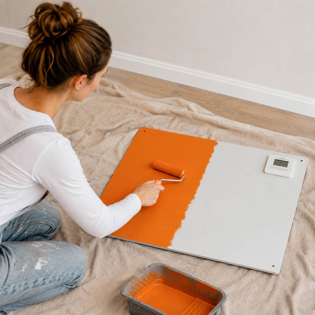 NEDIS HTIP425WT Infrared heating panel White