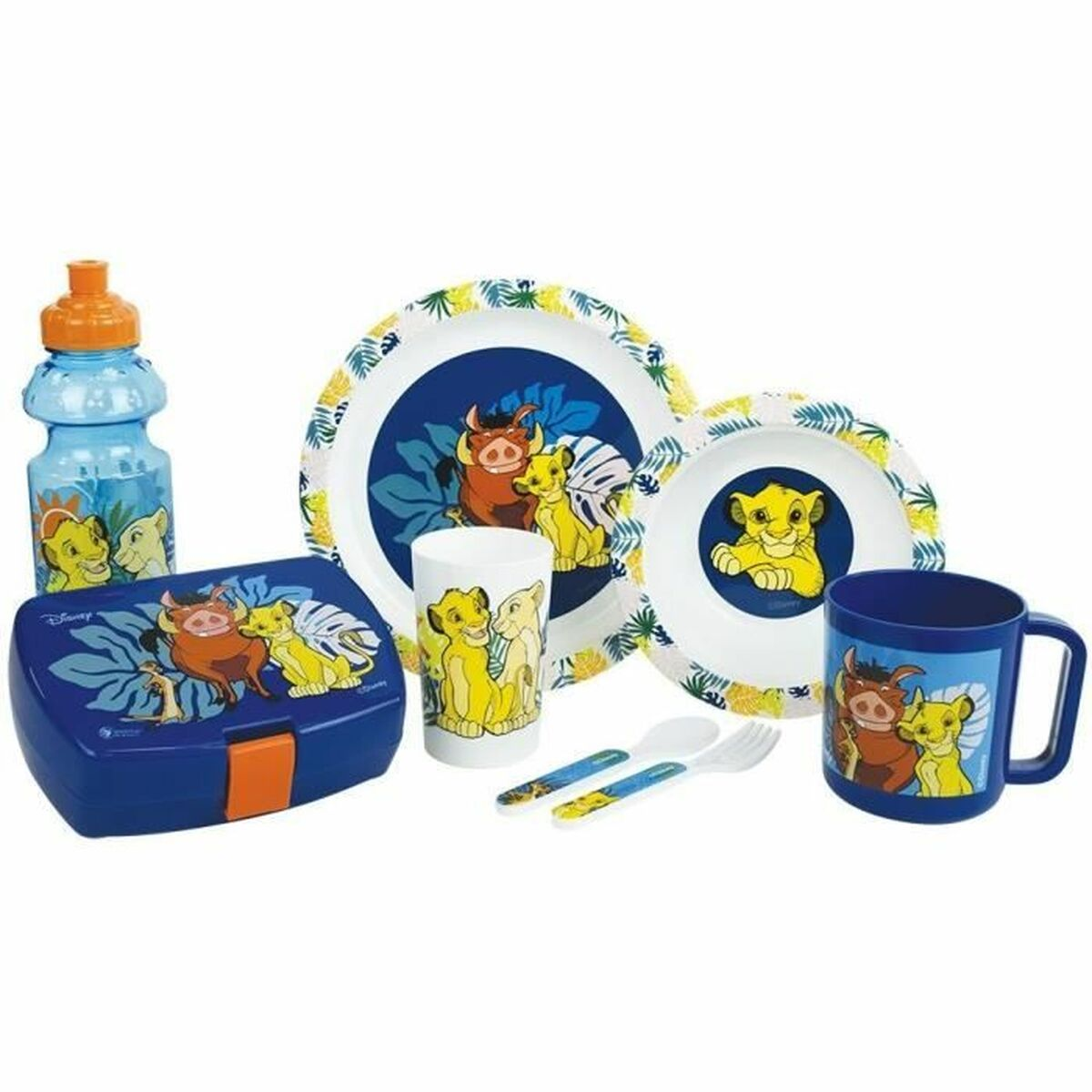 FUN HOUSE Geschirr-Set Melamine 8 Stücke Kindergeschirr-Set | SATURN
