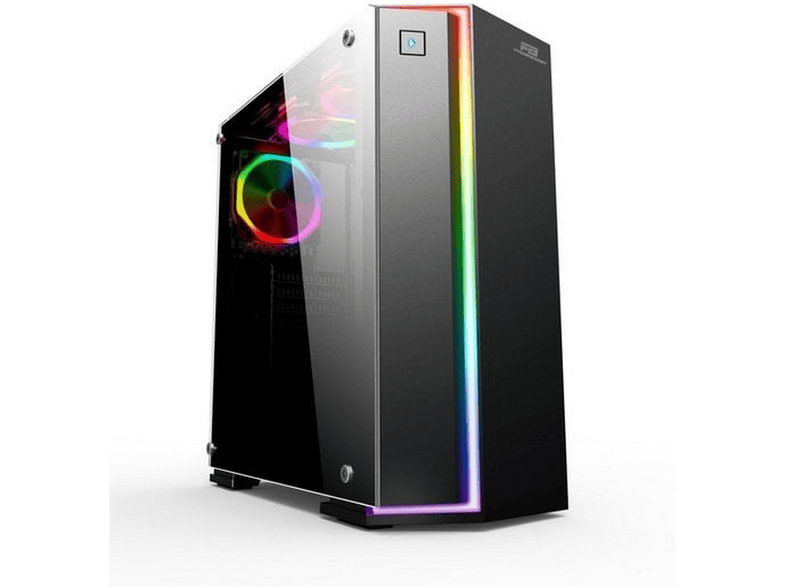 POWERBOOST VK-G3906S USB 3.2 RGB ATX Mid Tower Bilgisayar Kasası
