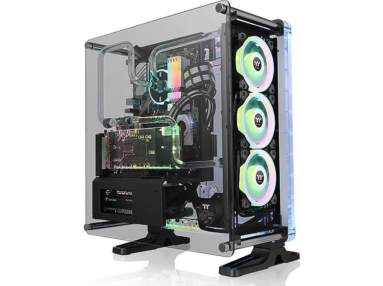THERMALTAKE DistroCase 350P USB 3.2 RGB ATX Mid Tower Bilgisayar Kasası