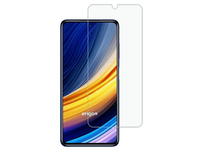 ENGO Poco X3 Pro İle Uyumlu 9H Kırılmaz Esnek Nano Cam HD Ekran Koruyucu
