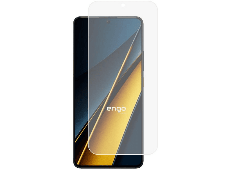 ENGO Xiaomi Poco X6 Pro Uyumlu Mat Parmak İzi ve Parlama Önleyici 9H Kırılmaz Nano Cam Ekran Koruyucu