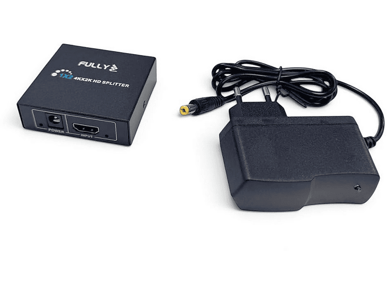 FULLY 1x2 4K2K HDMI Splitter Siyah