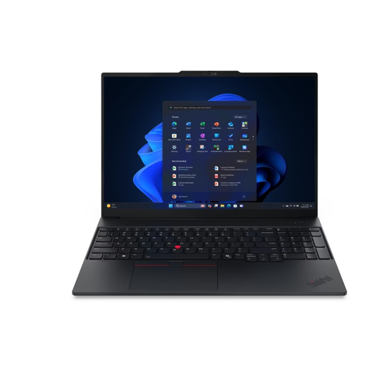 Windows 11 ekranında açık başlat menüsü olan siyah bir dizüstü bilgisayar.