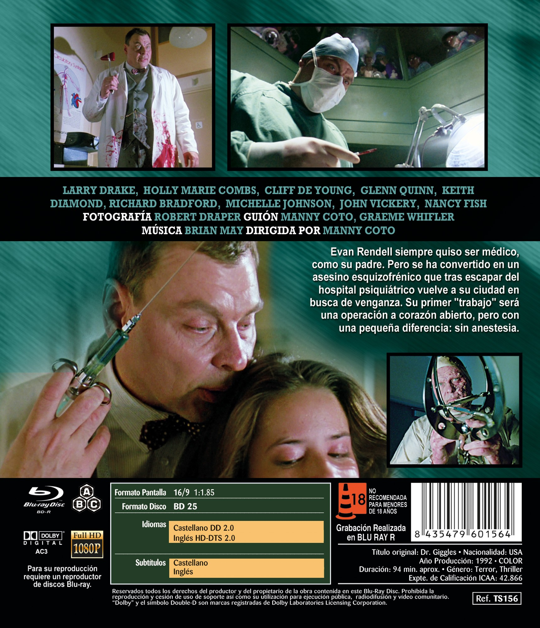 Dr. Giggles - Blu-ray