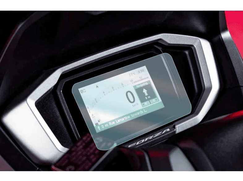 ENGO Honda Forza 250 5 inç Motosiklet Dijital Gösterge Kadranı İle Uyumlu 9H Nano Cam Ekran Koruyucu