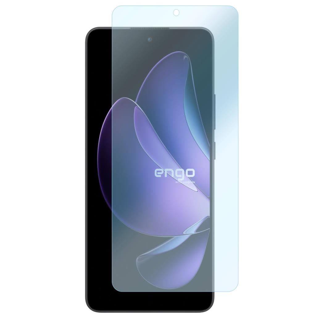 Engo Oppo Reno 13 F İle Uyumlu 9H Kırılmaz Esnek Nano HD Ekran Koruyucu