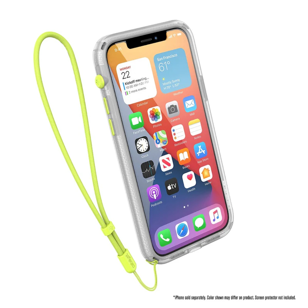 CATALYST Colored Lanyard & Buttons Schultergurt Neon Gelb | MediaMarkt