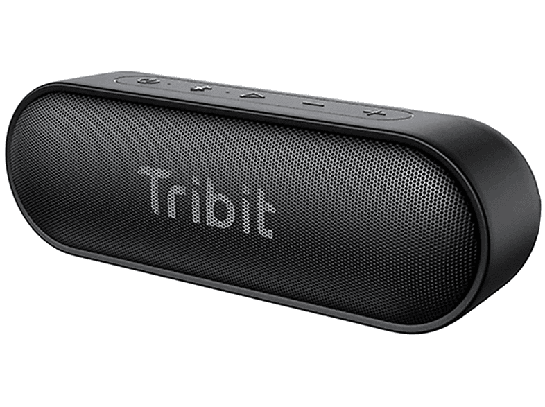 TRIBIT XSound Go, 16W, 24 Saat Oynatma Süresi, IPX7 Su Geçirmez, TWS Taşınabilir Bluetooth Hoparlör Siyah