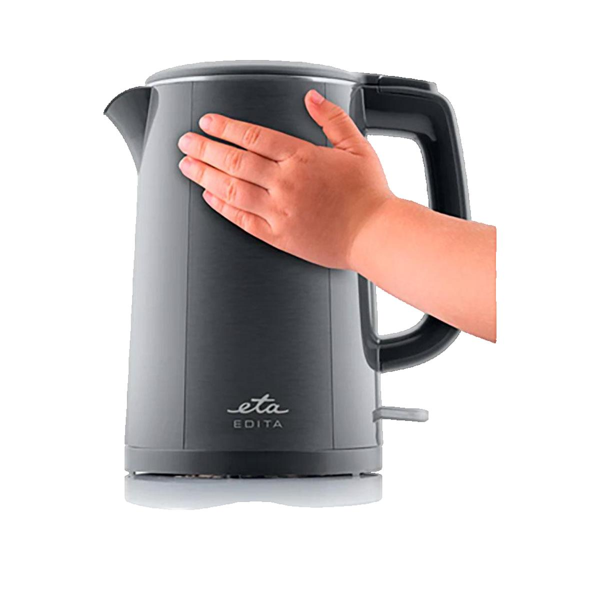 ETA Edita 8595 90020 Wasserkocher, Grau | MediaMarkt