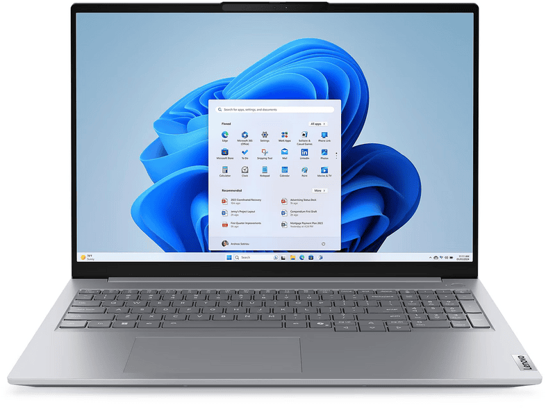 LENOVO ThinkBook 16 21SK00JVTX08 Intel Core Ultra 9 185H 16 GB RAM 512 GB SSD 16 inç Windows 11 Pro Laptop Gri