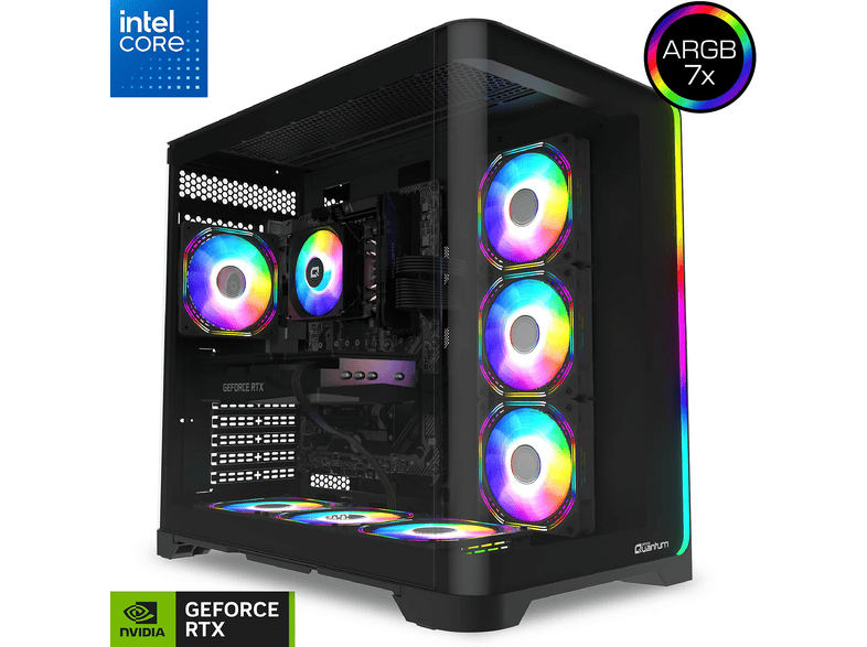 QUANTUM GAMING Stormforge Force RTX5060Ti 16GB Ryzen 7 32 GB RAM 1 TB SSD FreeDOS Oyuncu Masaüstü Bilgisayar