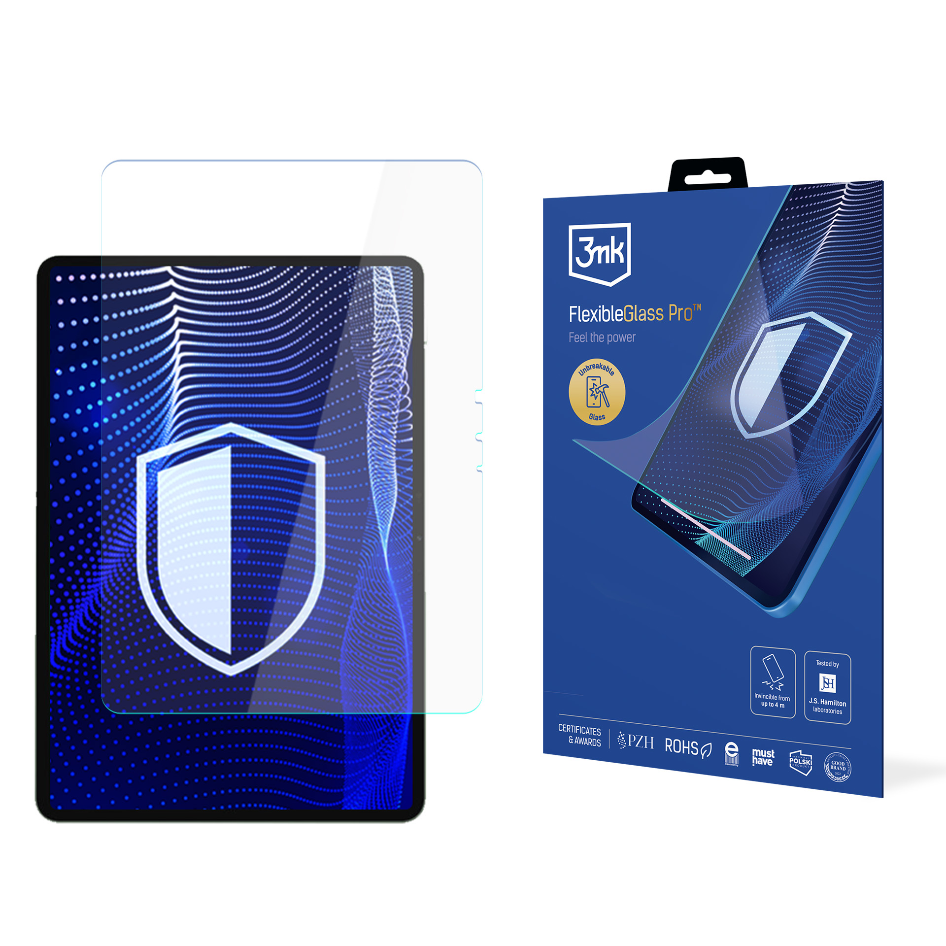 Nietłukące szkło hybrydowe 3MK Xiaomi Pad 9 Pro | FlexibleGlass Pro ...