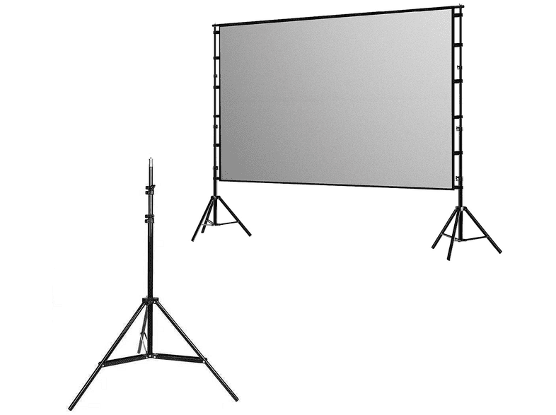 Pack pantalla con soporte y trípode para proyector | KYF Pack pantalla ...