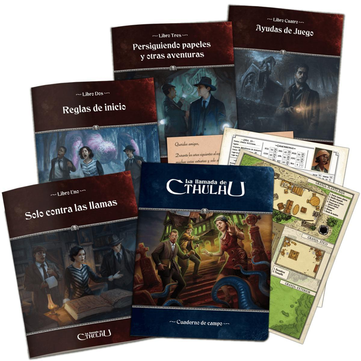 Juego de mesa - ASMODEE Caja de inicio: La llamada de Cthulhu Ed revisada, edad recomendada: 12 año(s), 2-6 jugadores
