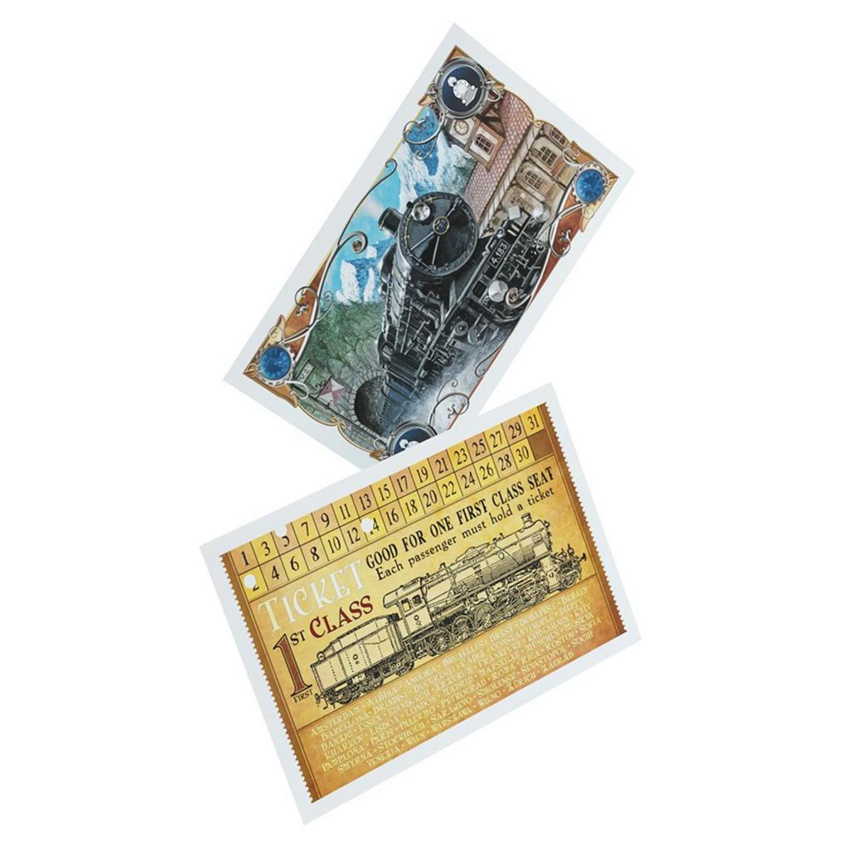 Juego de mesa - ASMODEE ¡Aventureros al Tren! Europa Art Sleeves, edad recomendada: 3 año(s), n/a jugadores