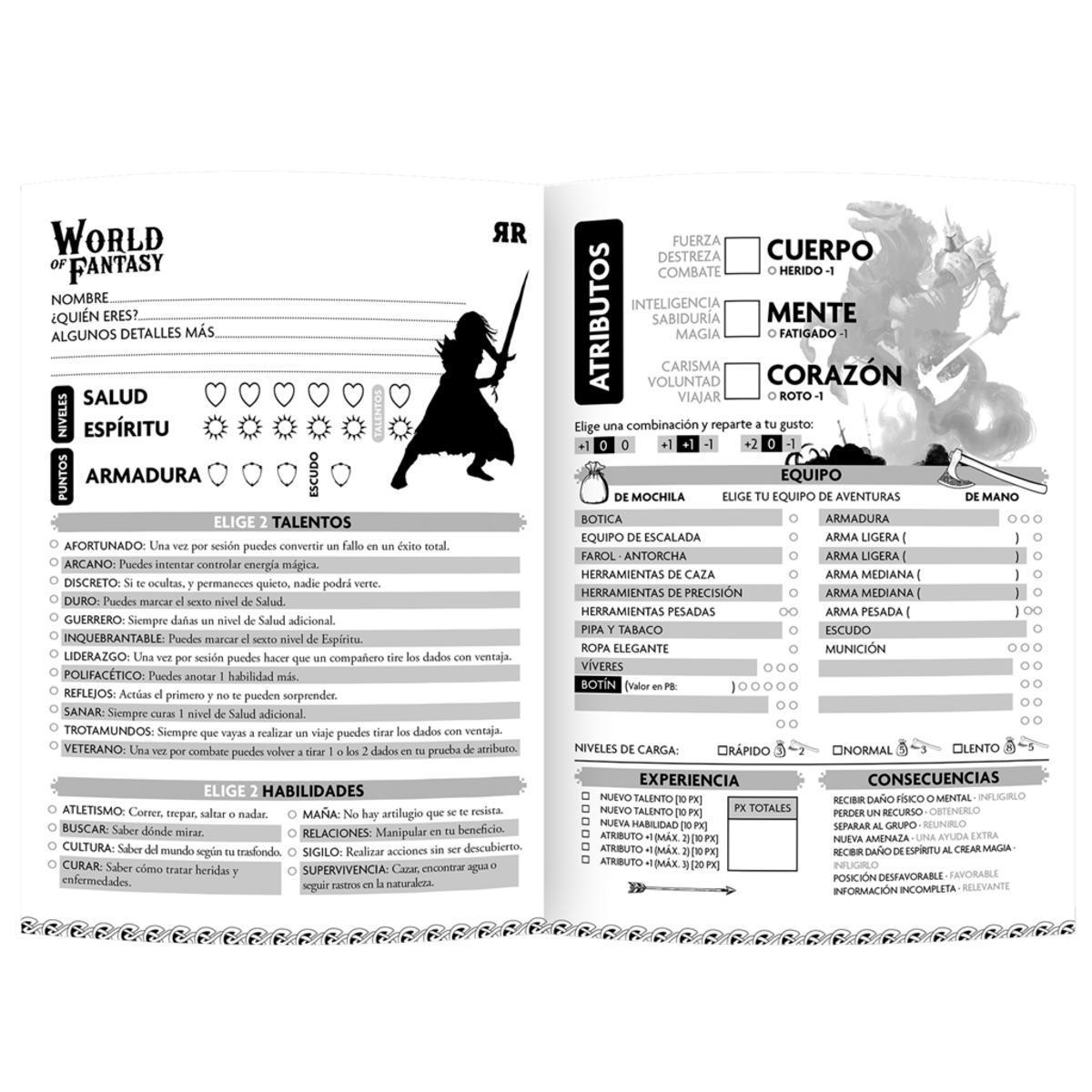 Juego de mesa - ASMODEE World of Fantasy, edad recomendada: 3 año(s), 2-5 jugadores