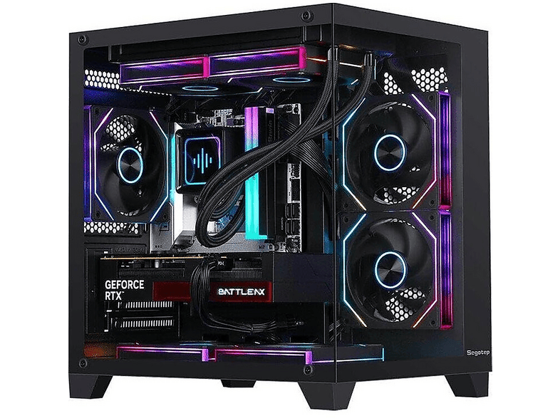 SEGOTEP U502 650W 80+ Midi Tower mATX Gaming Bilgisayar Kasası