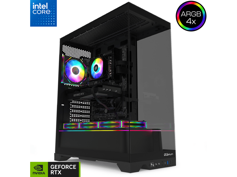 QUANTUM GAMING Shadowforge Eclipse RTX5060Ti 16GB Core i5 32 GB RAM 1 TB SSD FreeDOS Oyuncu Masaüstü Bilgisayar