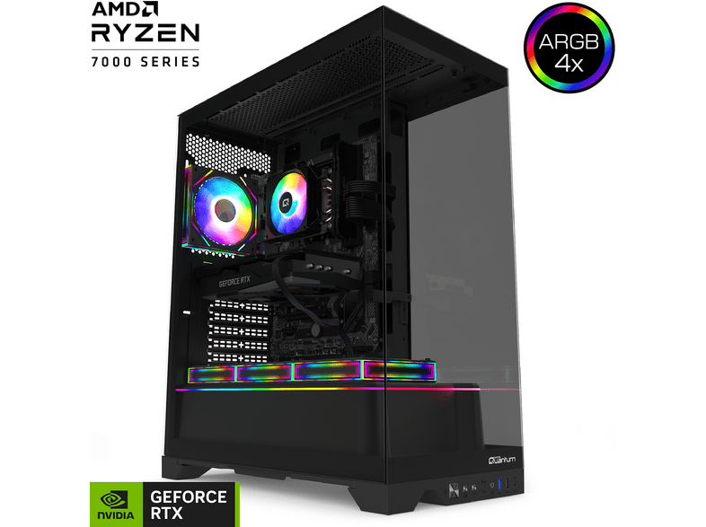 QUANTUM GAMING Shadowforge Void DDR5 NVMe RTX5060 8 GB AMD Ryzen 5 7500F 16 GB RAM 1 TB SSD FreeDOS Oyuncu Masaüstü Bilgisayar