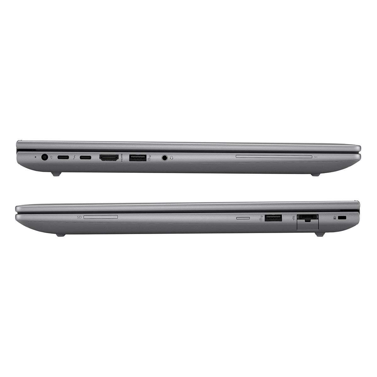 Laptop HEWLETT PACKARD ZBook Power 16 G11 / Intel Core Ultra 7 155H, 1,4–4,8 GHz (16 rdzeni, 22 wątki, 24 MB pamięci cache) / 32 GB RAM SSD / RTX™ 1000 Ada / Windows Szary