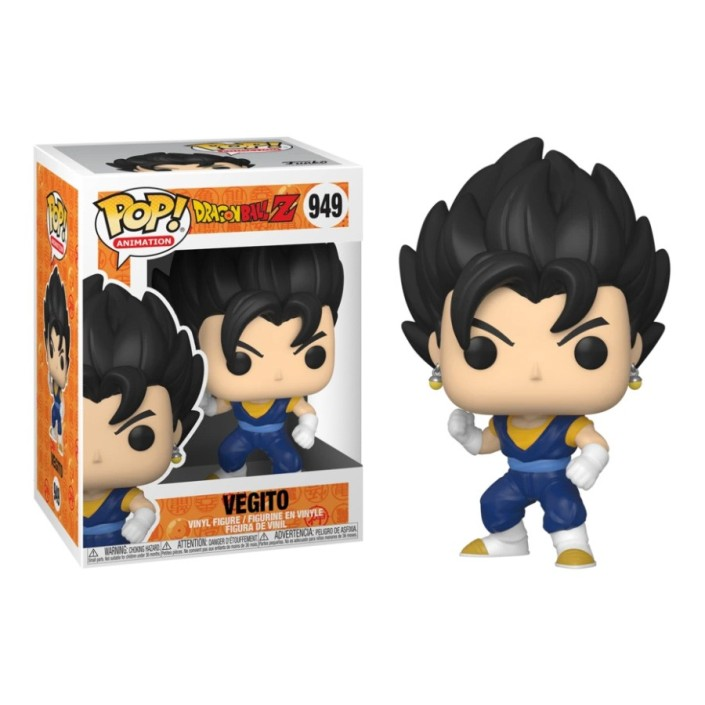 Figura Funko Pop di Vegito di Dragon Ball Z con la sua scatola.