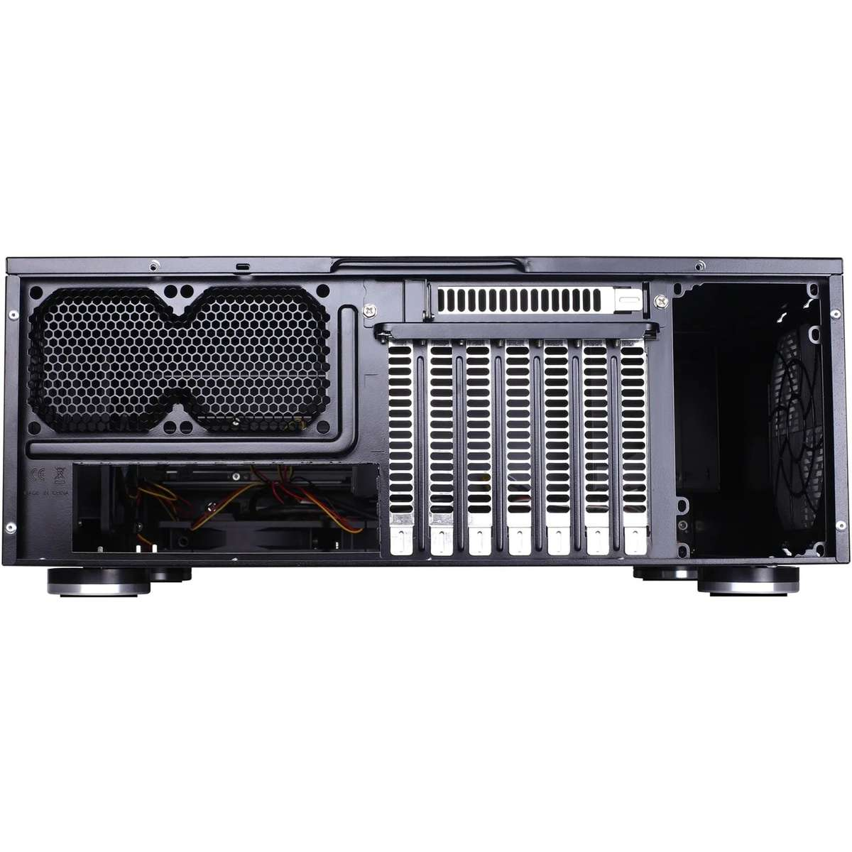 SILVERSTONE SST-GD07B GREY Boîtier PC, Noir