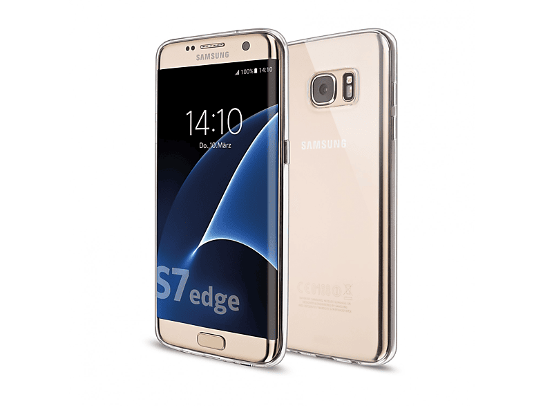 ARTWIZZ NoCase, S7 Samsung, Backcover, edge, Transparent Galaxy