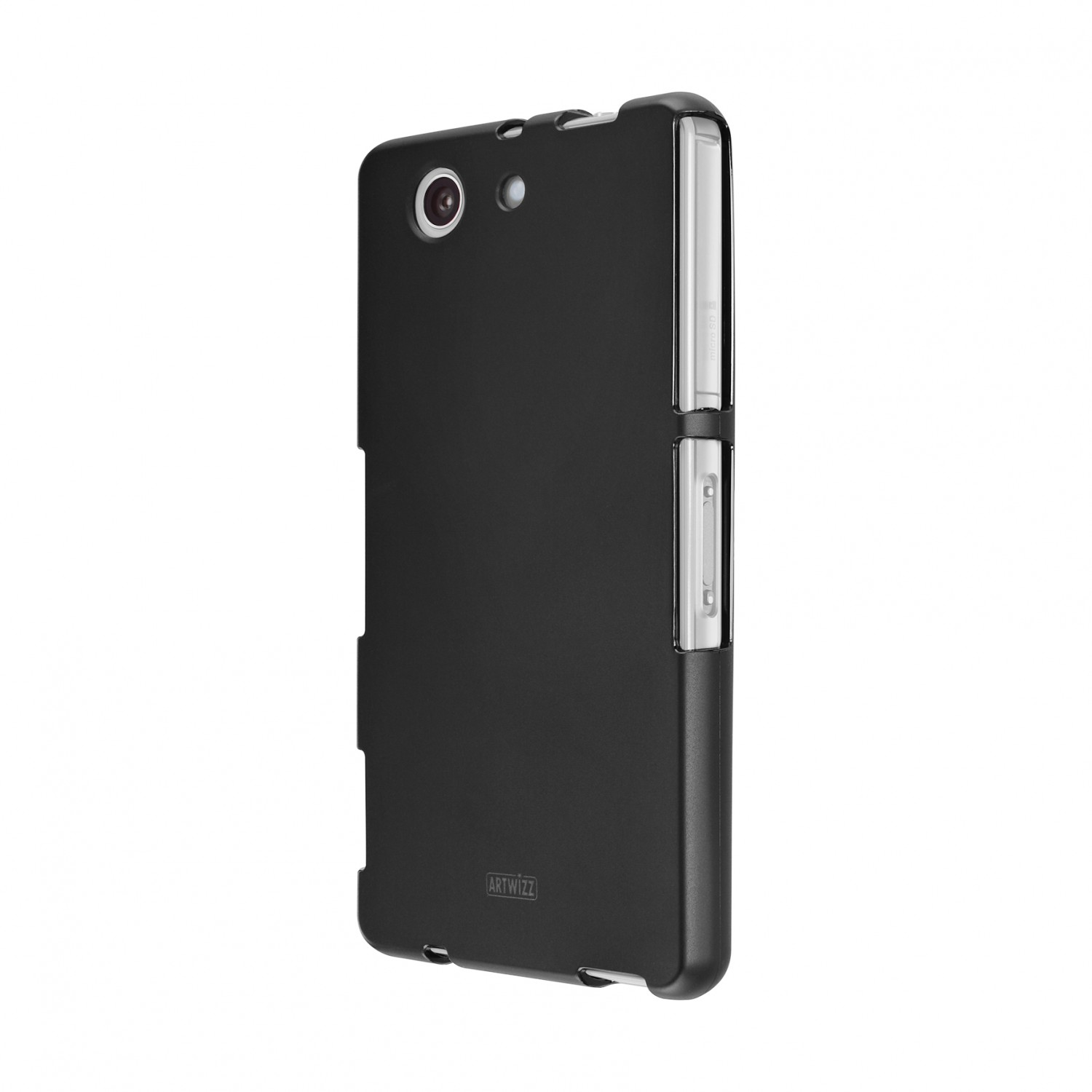 Xperia Compact, Z3 Case, Backcover, ARTWIZZ TPU Sony, Schwarz