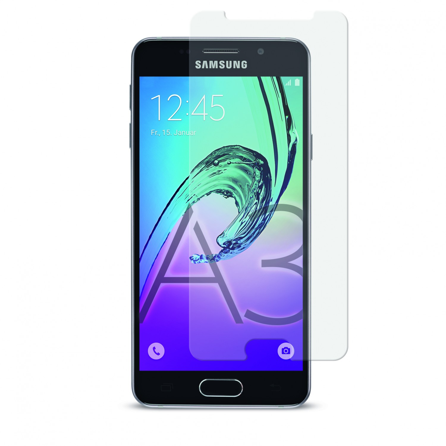 (2016)) A3 Anti-Fingerprint Displayschutzfolie(für Galaxy ScratchStopper Samsung ARTWIZZ