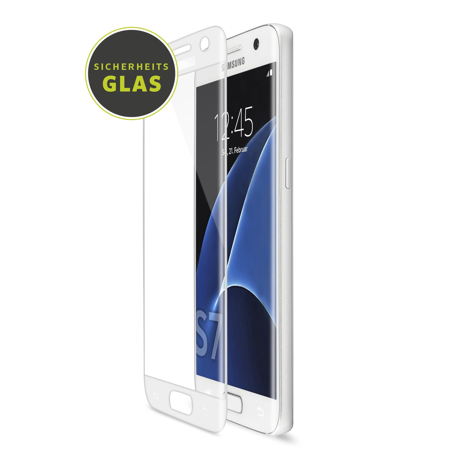 Galaxy ARTWIZZ S7) Displayschutz(für Samsung CurvedDisplay